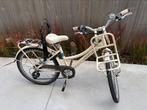 Kinderfiets 24” Venturelli Idoli , beige zeer goede staat, Fietsen en Brommers, Fietsen | Meisjes, Ophalen, 24 inch, Versnellingen