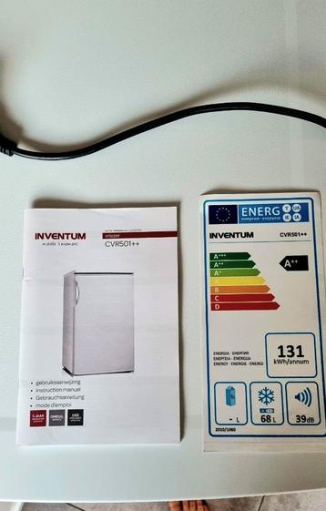 Inventum Vriezer CVR501++ – A++ beschikbaar voor biedingen