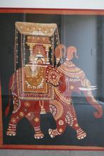 Batik avec éléphant, Enlèvement