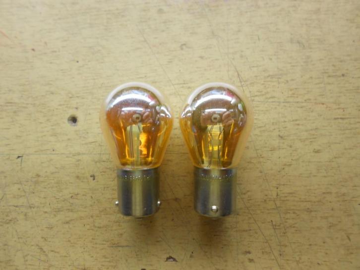2 Philips autolampen silvervision PY21W BAU15S, Auto-onderdelen, Verlichting, Gebruikt, Ophalen