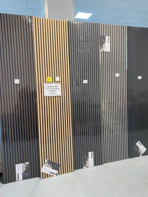 Akoestische wandpanelen 270x60x21 €50 Grote actie, Huis en Inrichting, Woonaccessoires | Wanddecoraties, Nieuw, Ophalen