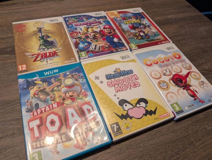 Wii & WiiU games, Games en Spelcomputers, Games | Nintendo Wii, Gebruikt, Ophalen