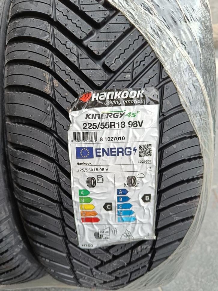 225 55 18 vierseizoenen banden, Auto-onderdelen, Banden en Velgen, Band(en), Zomerbanden, Ophalen