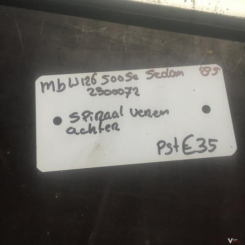 Mercedes W126 500  SE  Automaat  Sedan  1985 Wagennr 2300072, Auto-onderdelen, Ophanging en Onderstel, Gebruikt, Ophalen of Verzenden