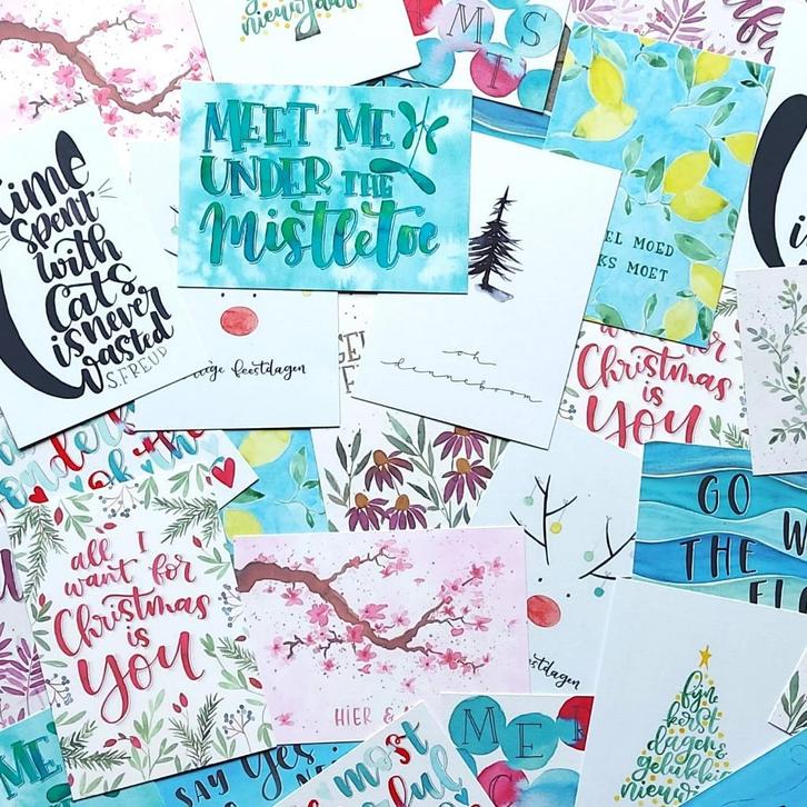 Verschillende wenskaarten, Diversen, Wenskaarten, Nieuw, Ophalen of Verzenden