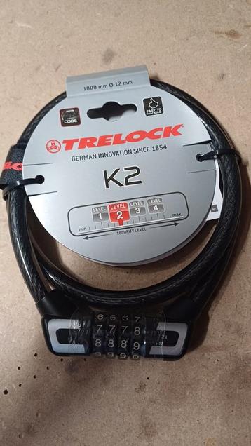 Serrure à combinaison à câble Trelock pour vélo et marche, n disponible aux enchères