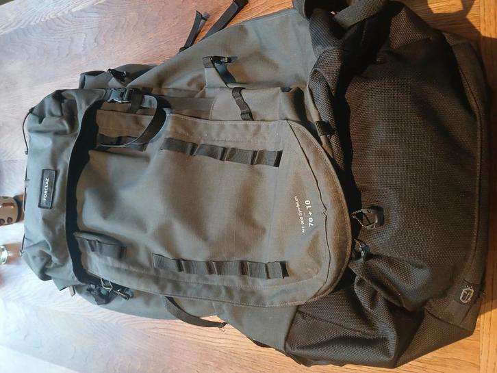 Forclaz Trekkingrugzak voor heren 70+10 l MT900 Symbium, Handtassen en Accessoires, Tassen | Reistassen en Weekendtassen, Zo goed als nieuw