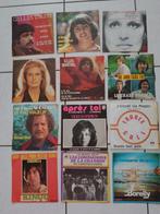 12 singles vinyles, vintage début années 1970, français, Pop, Utilisé, Enlèvement ou Envoi, Single