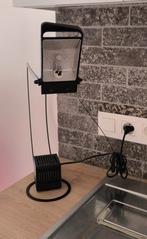 Zwarte retrolamp Massive. Met transfo. €0, Huis en Inrichting, Ophalen