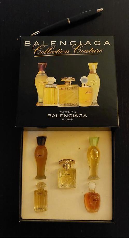 Coffret collection Miniatures Balenciaga, Collections, Parfums, Comme neuf, Miniature, Enlèvement ou Envoi