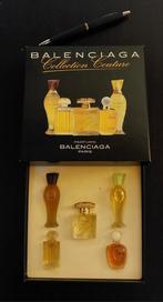 Coffret collection Miniatures Balenciaga, Comme neuf, Miniature, Enlèvement ou Envoi