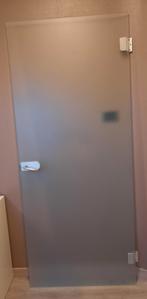 Belle porte en verre (mat) à l'intérieur, Enlèvement, Comme neuf, Verre