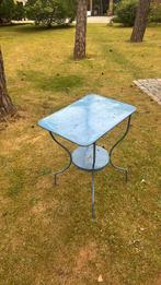 Brocante tuintafeltje, Ophalen, Gebruikt