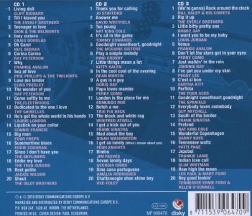 Radio Hits From The 50's  3cd, CD & DVD, CD | Compilations, Comme neuf, Pop, Enlèvement ou Envoi