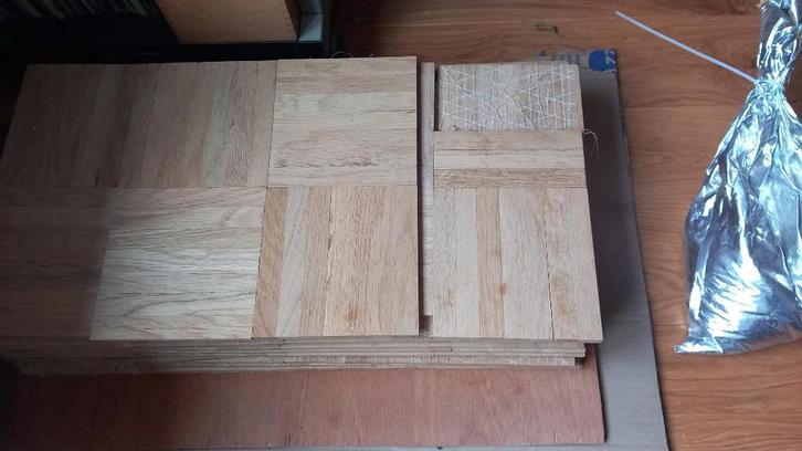 Parquet en chêne - 3m2, Doe-het-zelf en Bouw, Hout en Planken, Nieuw, Overige typen, Eiken, Minder dan 25 mm, Ophalen