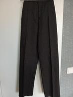 Zwarte kostuum broek met ecru streep - klassieke snit, Kleding | Heren, Kostuums en vesten, Maat 48/50 (M), Zwart, Ophalen of Verzenden