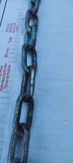 Ketting schakels in mm : 45 x 20 x 5dik  gegalvaniseerd, Doe-het-zelf en Bouw, Ophalen, Gebruikt