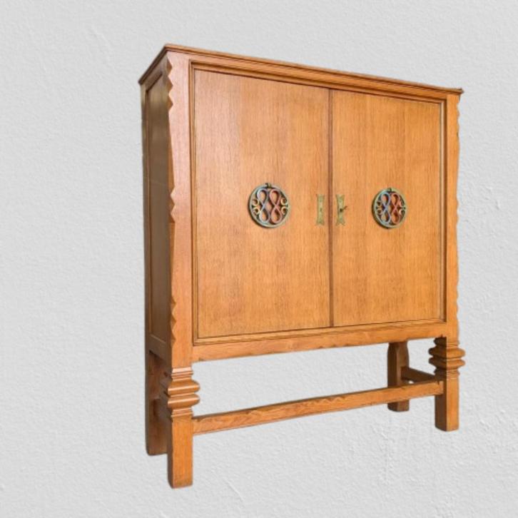 Neo-taditional highboard, Huis en Inrichting, Kasten | Wandmeubels, Gebruikt, 100 tot 150 cm, Minder dan 150 cm, 25 tot 50 cm