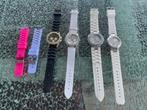 4 Horloges dames ALS NIEUW, Handtassen en Accessoires, Horloges | Dames, Kunststof, Polshorloge, Kunststof, Ophalen of Verzenden