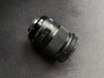 Sigma art serie 50 mm 1.4 voor Nikon 