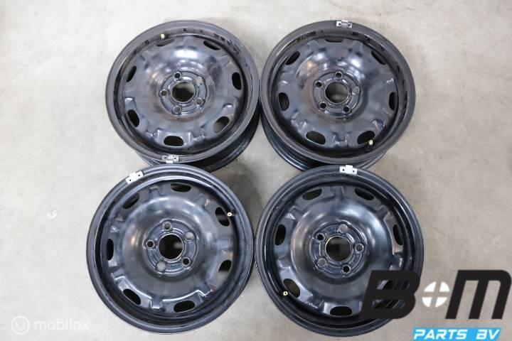 Org 14 inch velgen VW Polo 2G 2Q0601027C, Auto-onderdelen, Banden en Velgen, Velg(en), Gebruikt