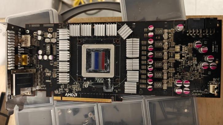 AMD R9 290 PCB DEFECT, Computers en Software, Videokaarten, Niet werkend, AMD, PCI-Express 3.0, GDDR5, Tv-Out, HDMI, DisplayPort