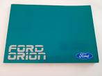 Ford Orion Handleiding, Ophalen of Verzenden