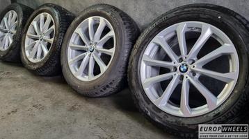 20 inch BMW X7 G07 750 M Winterbanden Continental velgen DEM