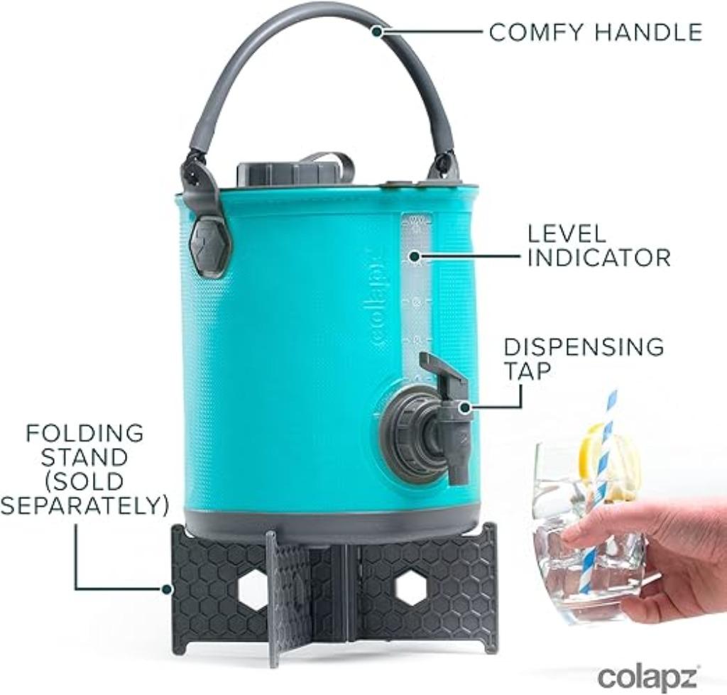 Réservoir d'eau pliable avec robinet pour le camping | Nouve, Neuf, -, -, Colapz