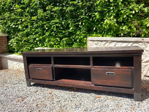 Klassiek Volhouten TV-Meubel, Huis en Inrichting, Kasten |Televisiemeubels, Gebruikt, Minder dan 100 cm, 150 tot 200 cm, 25 tot 50 cm