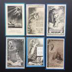 6 vintage kinder bidprentjes  Esschen 1913/32, Collections, Religion, Carte ou Gravure, Utilisé, Enlèvement ou Envoi, Christianisme | Protestants