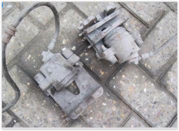 étrier de frein essieu avant pour VW golf 5 / seat leon, Enlèvement, Utilisé, Seat