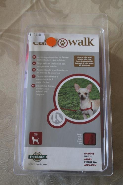 Easy walk harnas  rood XS buikriem 30 tot 40 cm, Animaux & Accessoires, Colliers & Médailles pour chiens, Neuf, Enlèvement ou Envoi