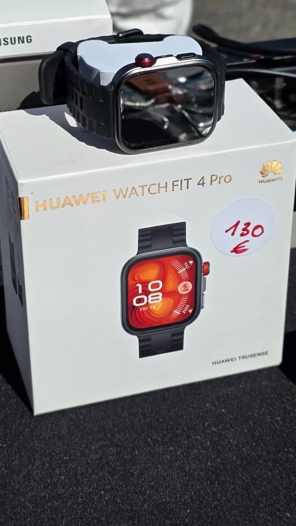 Huawei watch fit 4 pro, Handtassen en Accessoires, Sporthorloges, Zo goed als nieuw, Zwart, Afstand, Calorieverbanding, Conditie