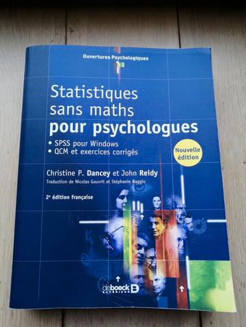 Statistiques sans maths pour psychologues, Comme neuf