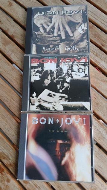 3 nieuwe muziek-cd's van Bon Jovi beschikbaar voor biedingen