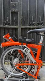 Brompton H6R oranje bagagedrager met naafdynamo, Fietsen en Brommers, Ophalen, Brompton, 14 tot 16 inch, Versnellingen