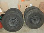 15" velgen met winterbanden boxer jumper ducato, Auto-onderdelen, Ophalen, Gebruikt, Winterbanden, Velg(en)