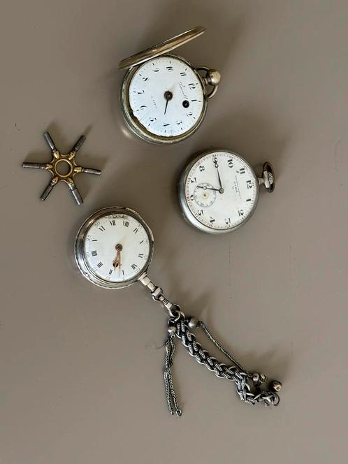 Lot de montres de poche anciennes, Bijoux, Sacs & Beauté, Montres | Anciennes | Antiquités, Enlèvement ou Envoi