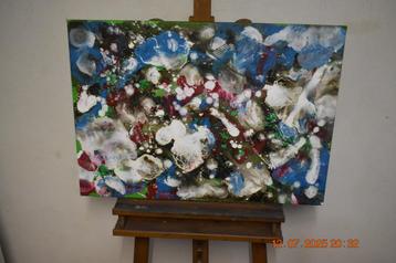 Serie nr. 76 over abstracte schilderijen, door joky kamo beschikbaar voor biedingen