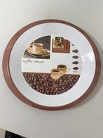 Plateau à café design en plastique dur profond — Ø 37 cm, Enlèvement ou Envoi, Neuf, Rond, Synthétique