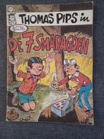 Thomas pips nr 21. De 7 smaragden Eerste druk, Boeken, Stripverhalen, Eén stripboek, Ophalen of Verzenden, Gelezen, Rik