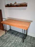 Handgemaakt Eiken Bureau, Huis en Inrichting, Ophalen, Nieuw, Bureau