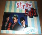 THE STRAY CATS - GINA - 12INCH POSTER SLEEVE - 1989 - UK -, 12 pouces, Pop rock, Utilisé, Enlèvement ou Envoi