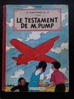 TINTIN HERGÉ Jo Zette Jocko Le testament de M.Pump B6 1952, Livres, Enlèvement ou Envoi