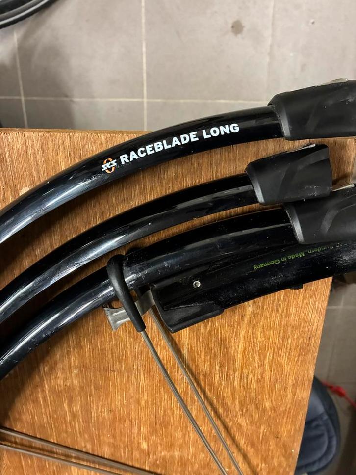 SKS raceblade long spatborden set, Vélos & Vélomoteurs, Accessoires vélo | Autres Accessoires de vélo, Comme neuf, Enlèvement