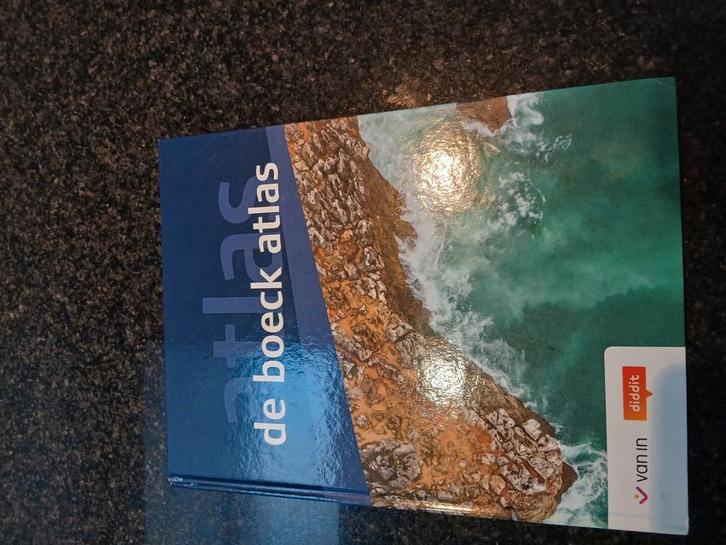 De Boeck atlas, nieuw, Boeken, Schoolboeken, Zo goed als nieuw, Nederlands, Ophalen of Verzenden