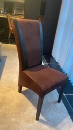 6 chaises de salle à manger, Maison & Meubles, Chaises, Enlèvement, Utilisé, Brun, Cinq, Six Chaises ou plus