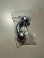 Zware 11MM Gebogen Barbell Prince Albert PA- 22MM Kogels, Ophalen of Verzenden, Nieuw