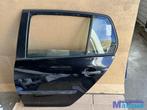 VW GOLF 5 Zwart LC9Z Links achter deur portier 2003-2009, Porte, Enlèvement, Utilisé, Volkswagen